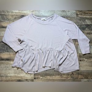 Altar’d State Ruffle Top